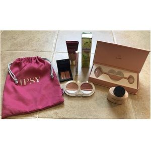 IPSY Bag with Makeup & Beauty Supplies